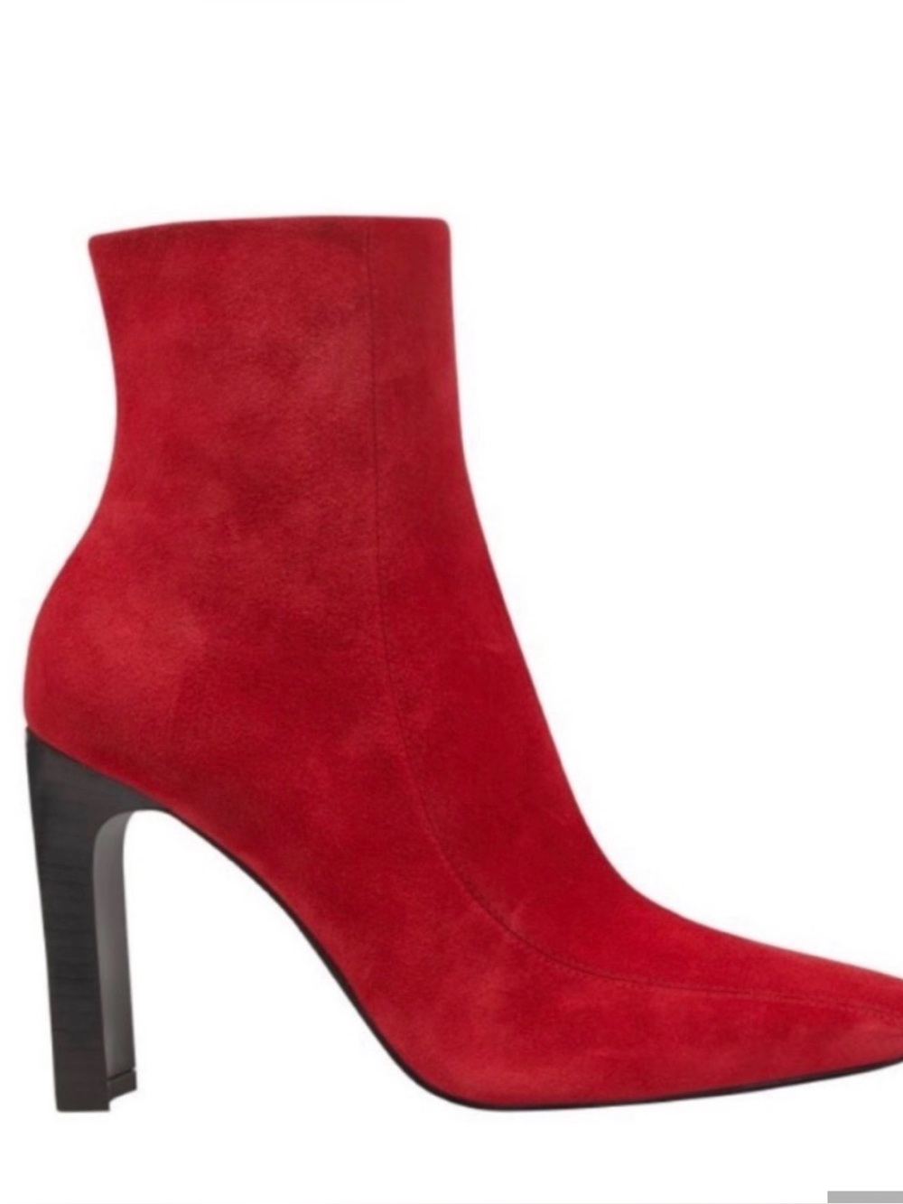 Marc Fisher Ltd. Red Suede Darron Ankle Boots